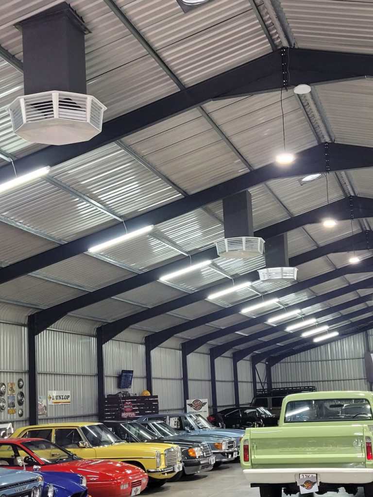 Garage ventilation - roof ventilation - fresh air - flow air - Pretoria - South Africa - Gauteng - Cooler - Evaporative cooling unit
