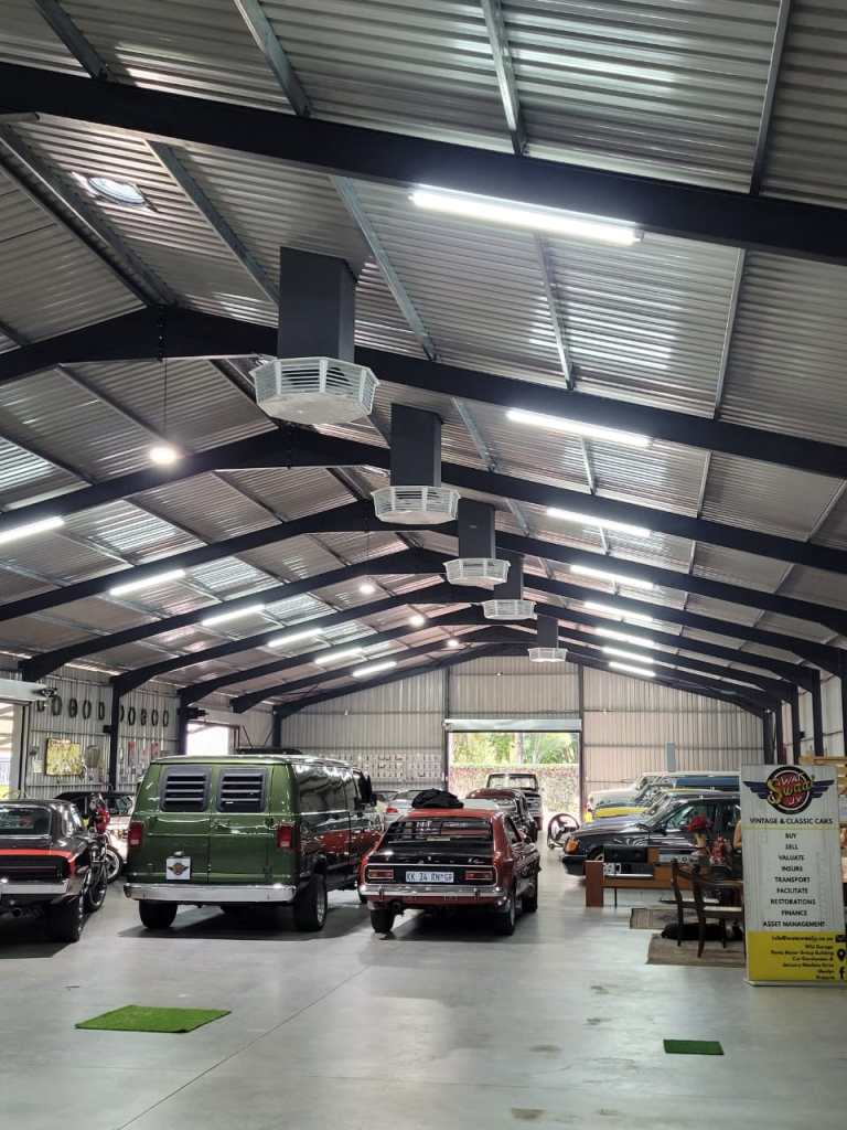 Roof Installation - Roof - Installation - Ventilation - Evaporative coolers - Unit - Industrial - Households - Schools 