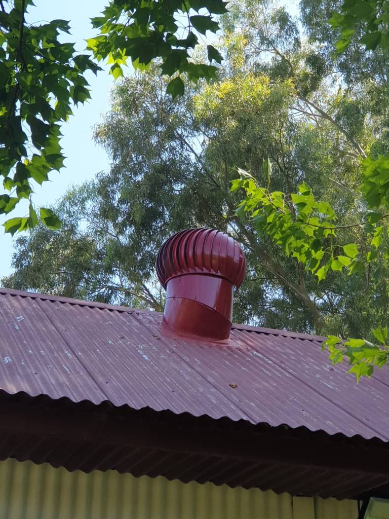 turbines - roof - roof ventilation - roof installation - go green - fresh air - pretoria - south africa - households