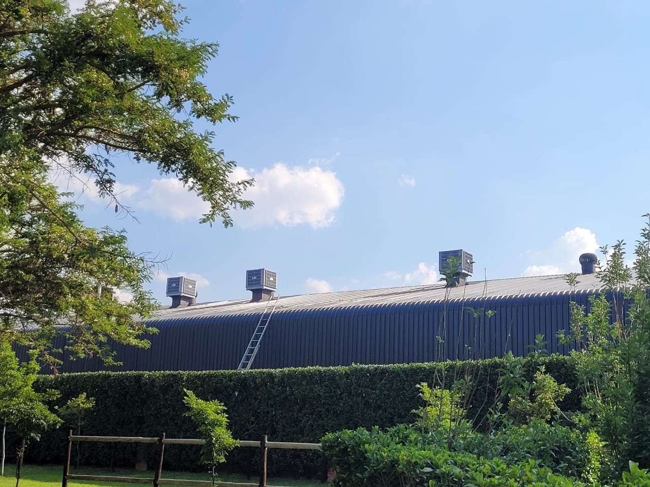 Cooler Installation - Cooling Unit - turbines- Unit - Ventilation - energy efficient - Roof - Roof Ventilation